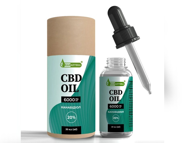 CBD Масло КБД OIL 20% 6000 mg